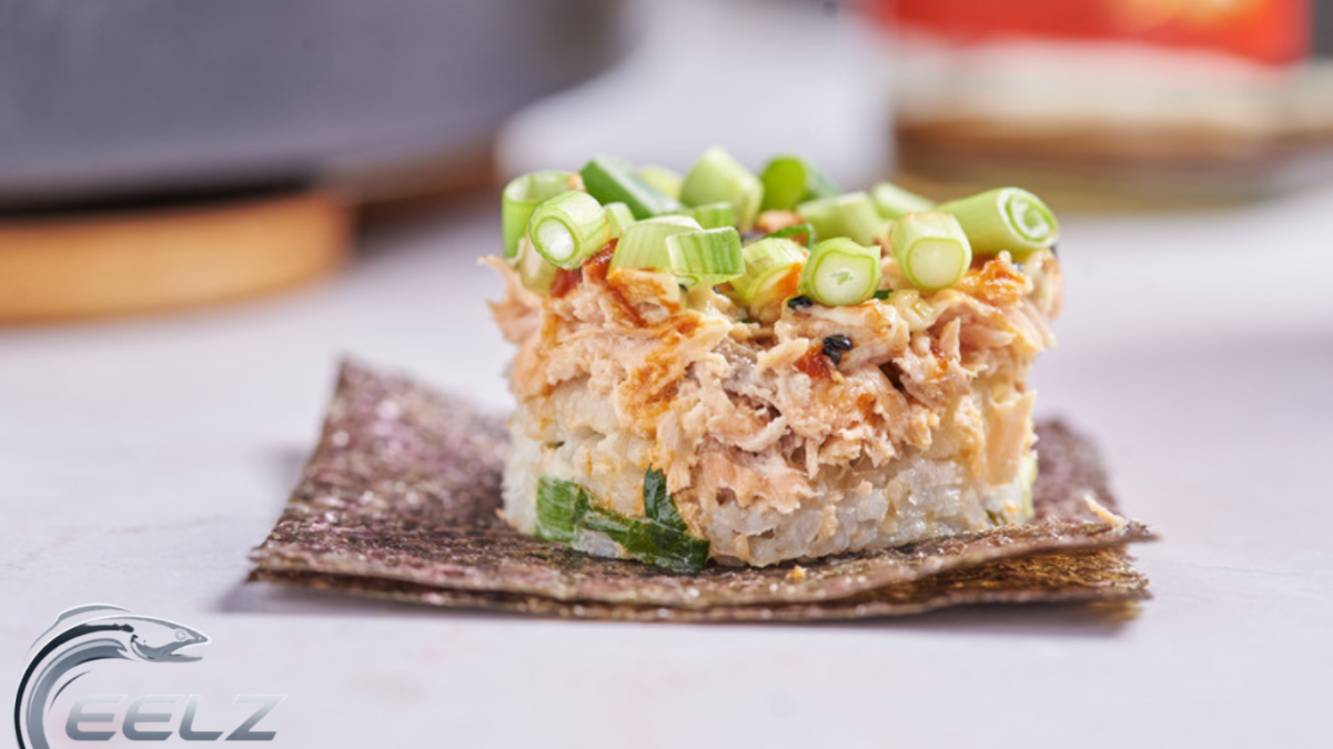 Salmon Sushi Bake