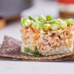 Salmon Sushi Bake