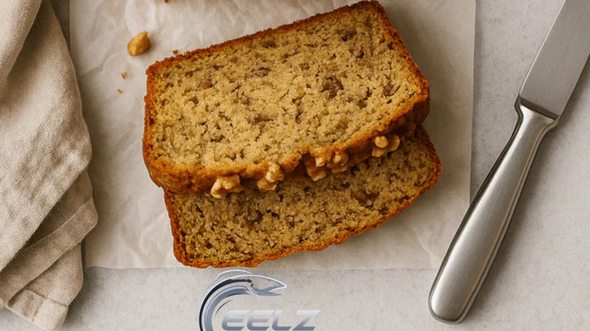 Moist Banana and Walnut Loaf
