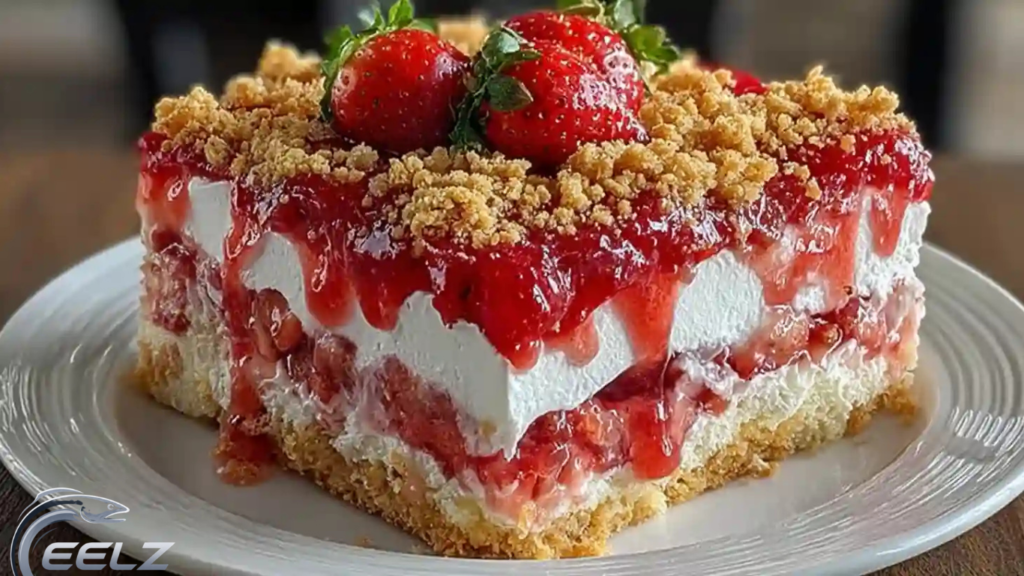 Strawberry Crunch Topping