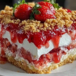 Strawberry Crunch Topping
