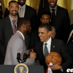 Dirk Van de Put and Barack Obama