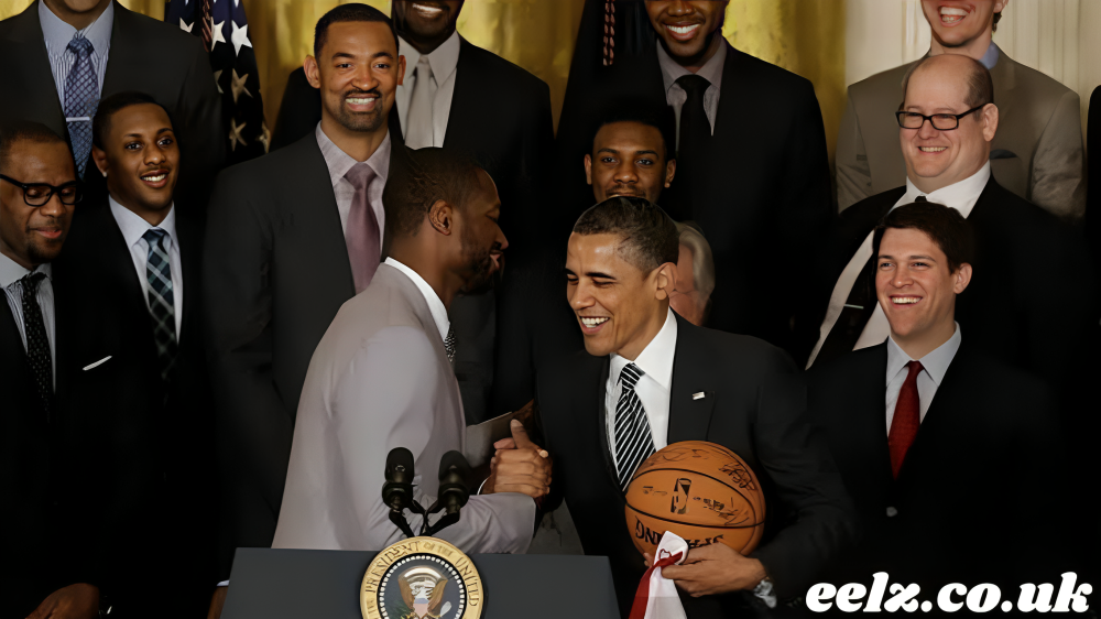 Dirk Van de Put and Barack Obama