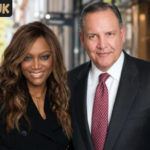 Tyra Banks and Greg Hayes