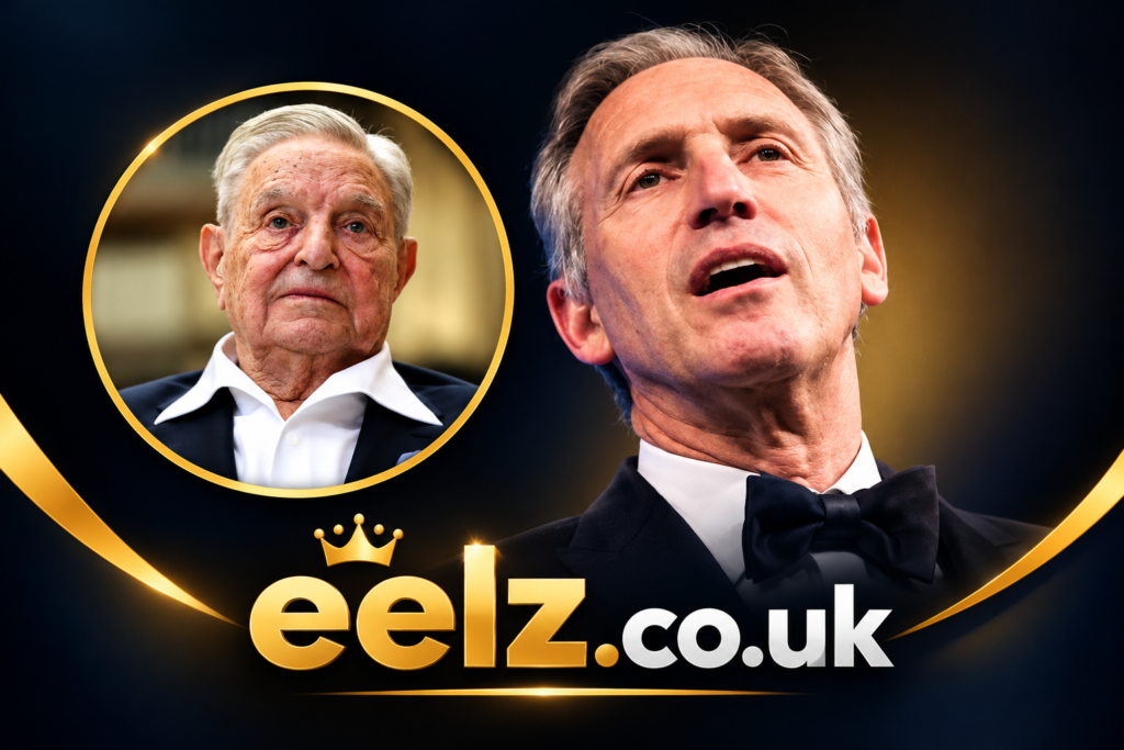 Howard Schultz and George Soros