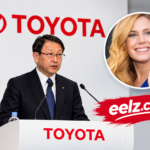 Amy Adams and Akio Toyoda