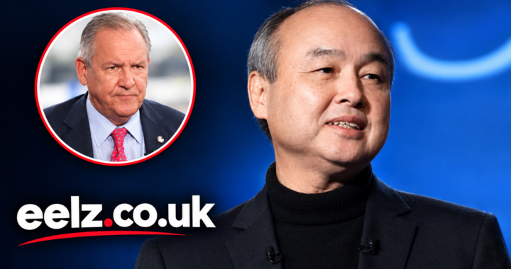 Masayoshi Son and Greg Hayes