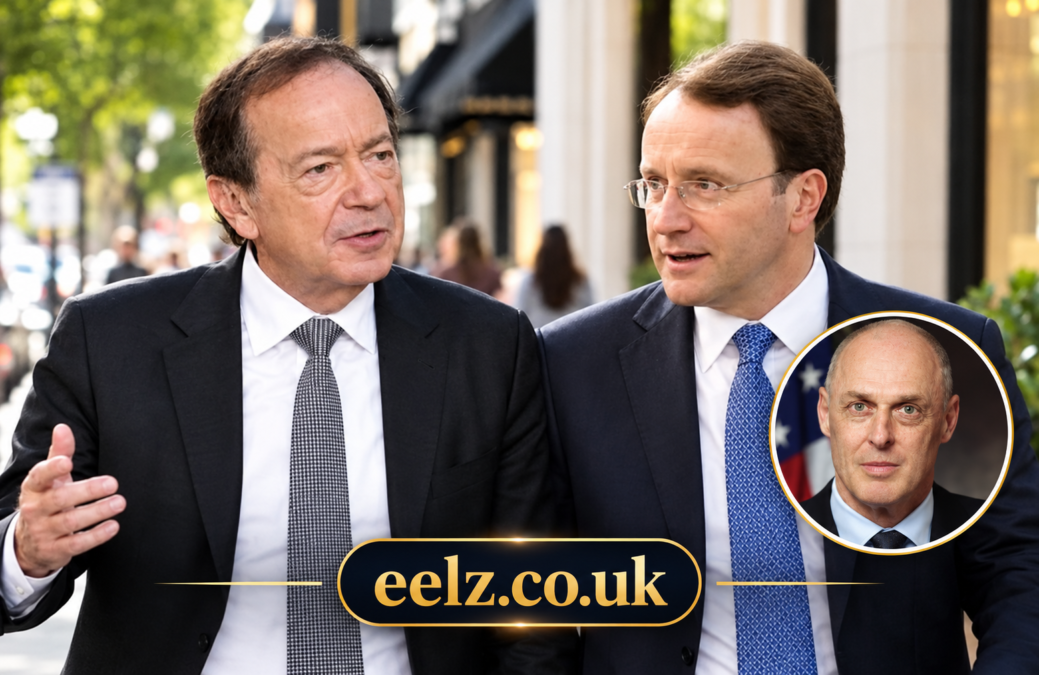 John Paulson and Ulf Mark Schneider