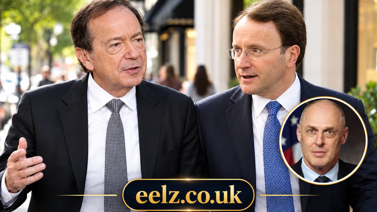 John Paulson and Ulf Mark Schneider