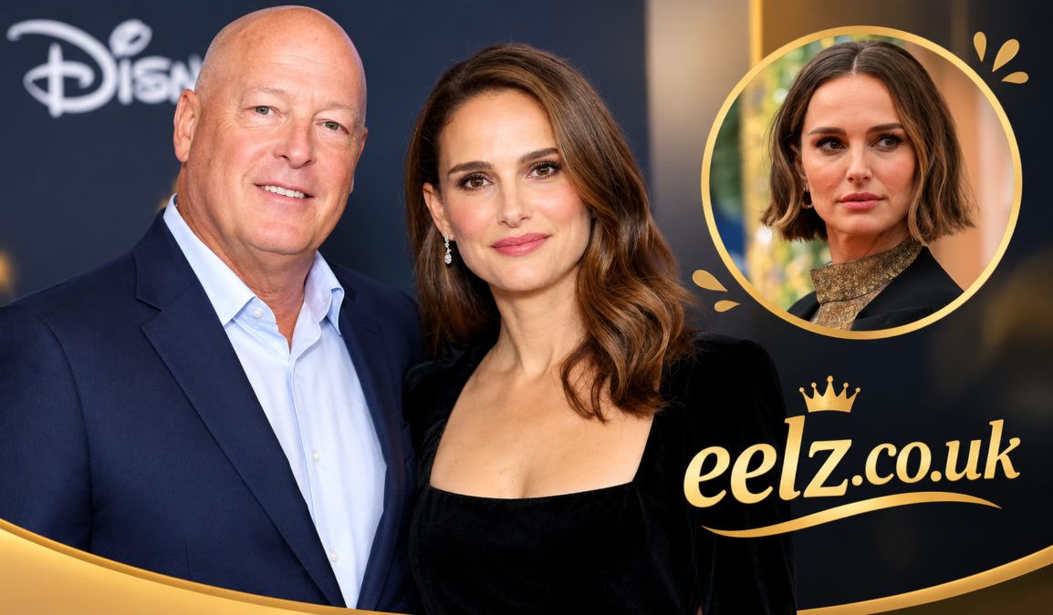 Bob Chapek and Natalie Portman